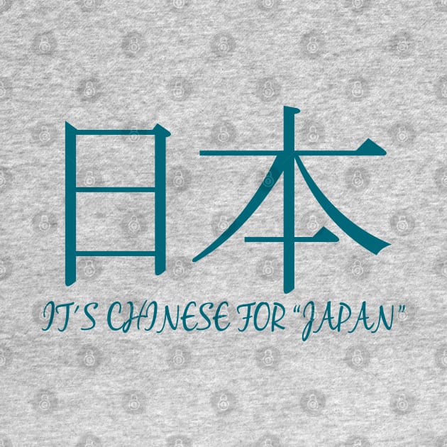 It's Chinese for Japan by YAZERU